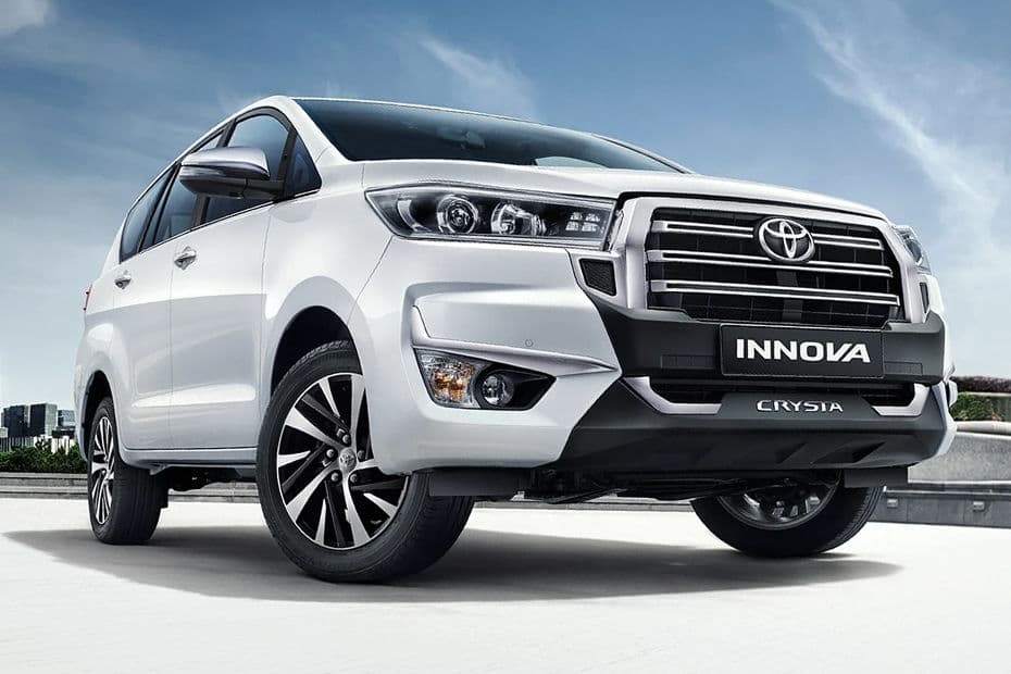 Toyota Innova Crysta on per kilometer rental tariff in Jaipur